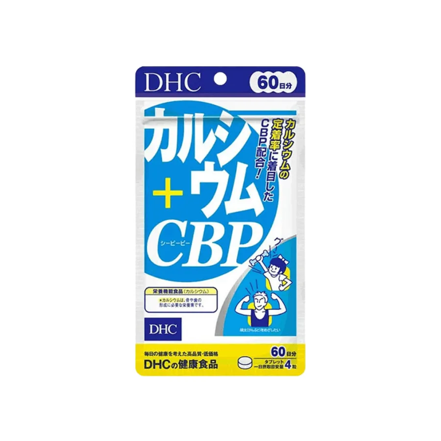 Viên uống bổ sung Calcium + CBP DHC 240 viên hỗ trợ hệ xương răng chắc khỏe