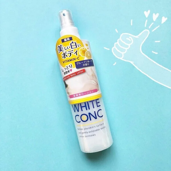 Review Xịt dưỡng da White Conc Body Lotion