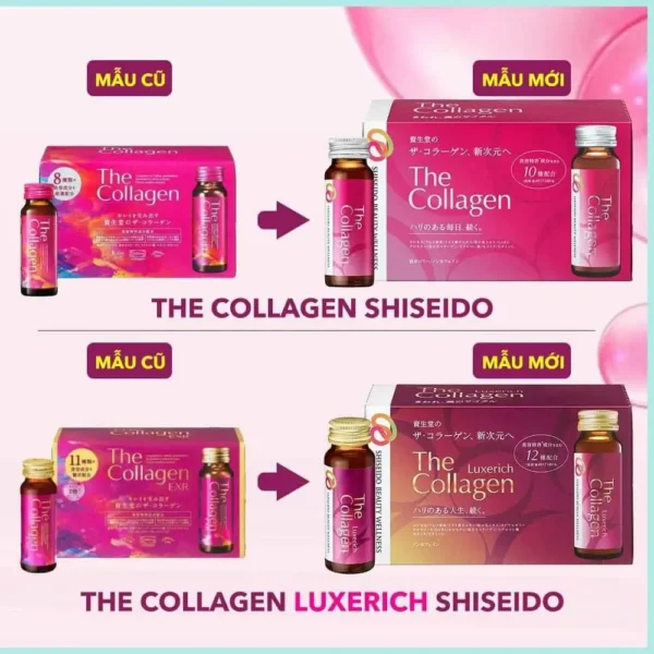 the collagen luxerich shiseido mẫu mới
