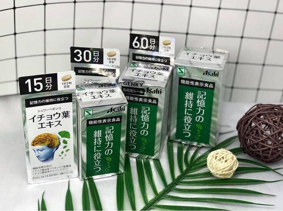 Viên uống hoạt huyết dưỡng não Asahi Nhật Bản 90 viên (hỗ trợ tiền đình) 8 Viên uống hoạt huyết dưỡng não Asahi Nhật Bản 90 viên (hỗ trợ tiền đình)