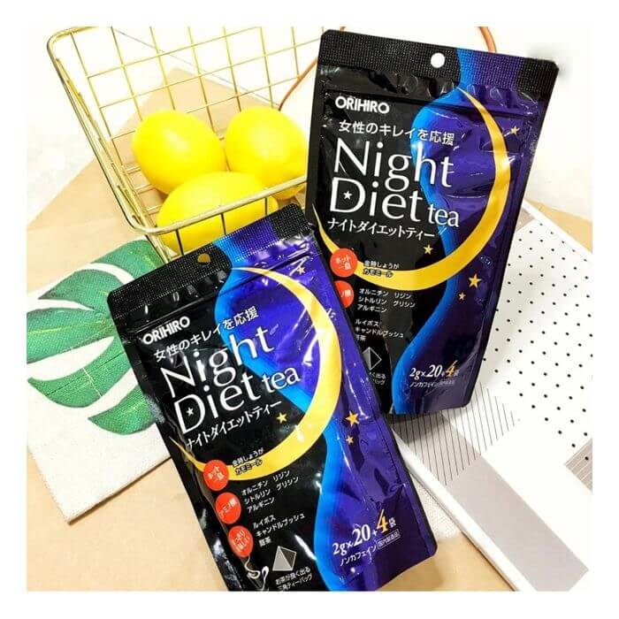 Trà Giảm Cân Orihiro Night Diet Tea Nhật Bản (Dòng thường nổi tiếng) 9 Trà Giảm Cân Orihiro Night Diet Tea Nhật Bản