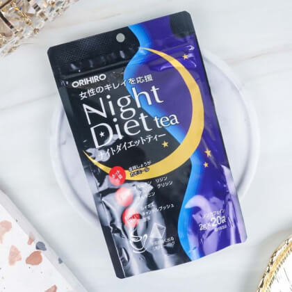 Trà Giảm Cân Orihiro Night Diet Tea Nhật Bản (Dòng thường nổi tiếng) 10 Trà Giảm Cân Orihiro Night Diet Tea Nhật Bản