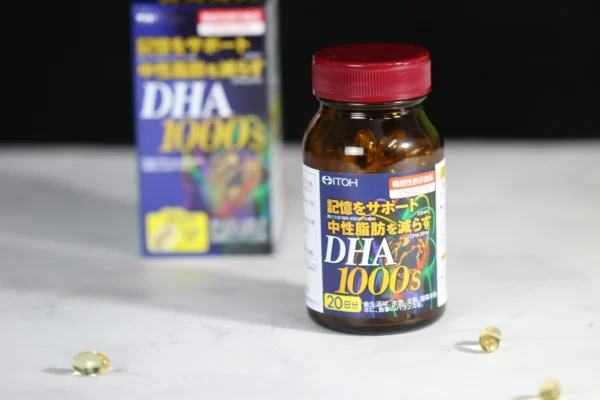 Viên uống DHA Itoh 1000 mg 120 viên Nhật Bản tăng cường trí nhớ người già
