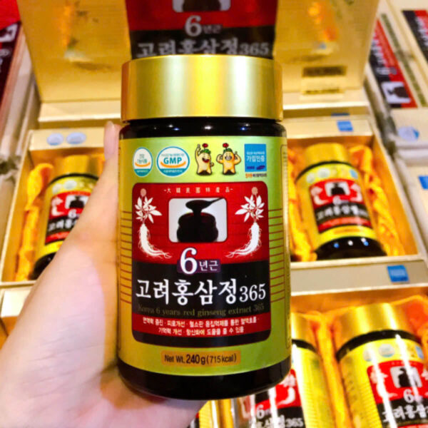 Cao Hồng Sâm 6 Năm 365 hộp 2 hũ Hàn Quốc ( 240gx2 hũ)