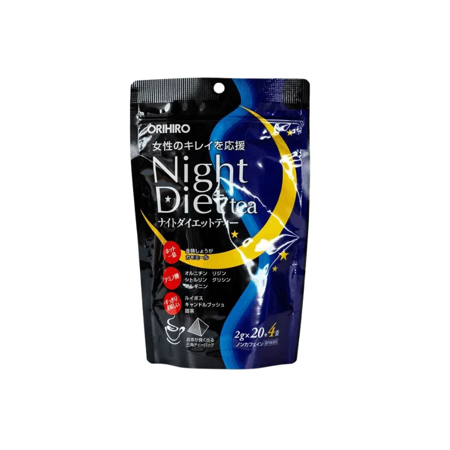 Trà Giảm Cân Orihiro Night Diet Tea Nhật Bản (Dòng thường nổi tiếng) 1 Trà Giảm Cân Orihiro Night Diet Tea Nhật Bản (Dòng thường nổi tiếng)