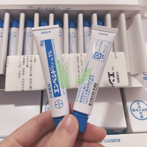 Kem đặc trị nấm âm đạo Empecid 1% Bayer 10g nội địa Nhật Bản /tuýp lẻ