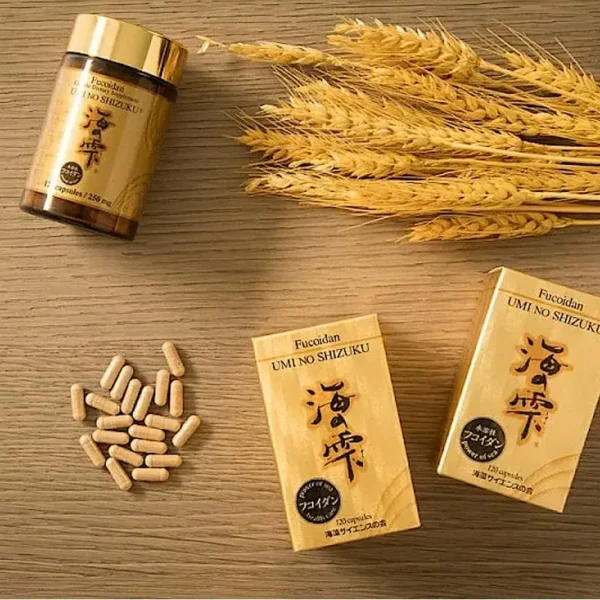Fucoidan Umi No Shizuku Nhật Bản hộp vàng