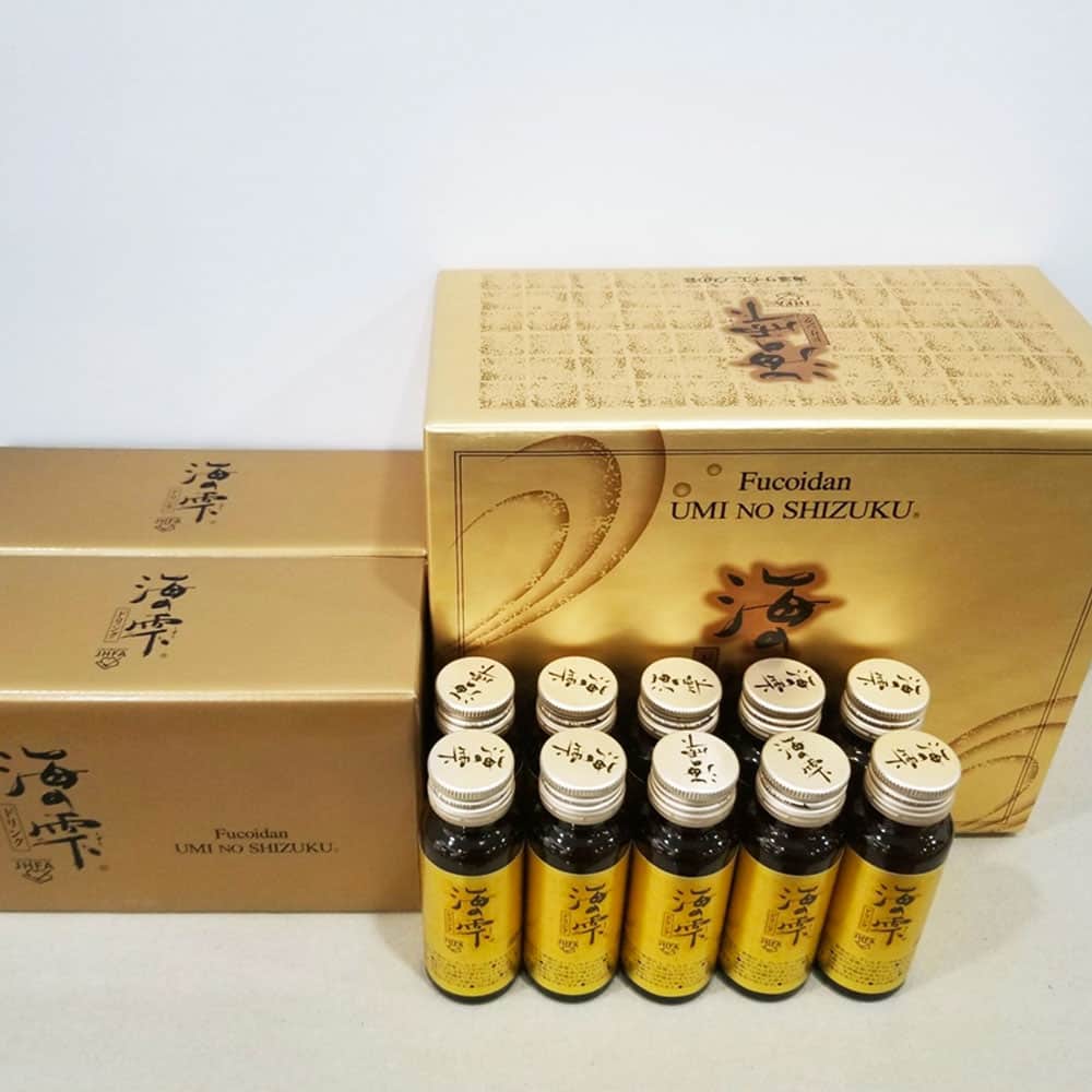 Fucoidan Umi No Shizuku Nhật Bản hộp vàng 11 Fucoidan Umi No Shizuku Nhật Bản hộp vàng