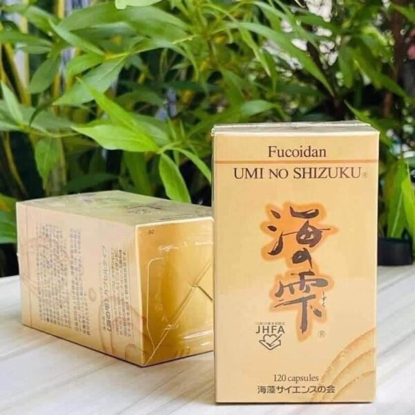 Fucoidan Umi No Shizuku Nhật Bản hộp vàng