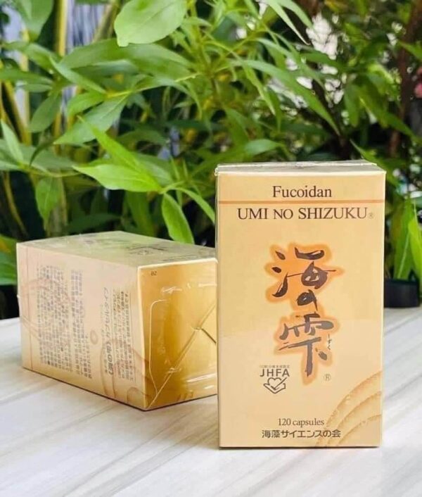 Fucoidan Umi No Shizuku Nhật Bản hộp vàng