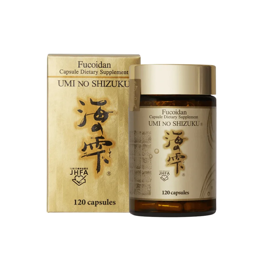 Fucoidan Umi No Shizuku Nhật Bản hộp vàng 1 Fucoidan Umi No Shizuku Nhật Bản hộp vàng