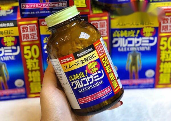 Viên uống Glucosamine Orihiro Nhật 1500mg 950 viên