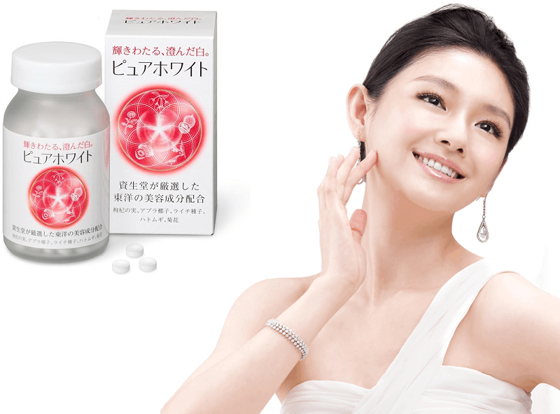 Viên uống trắng da Shiseido Pure White 240 viên 10 Viên uống trắng da Shiseido Pure White 240 viên