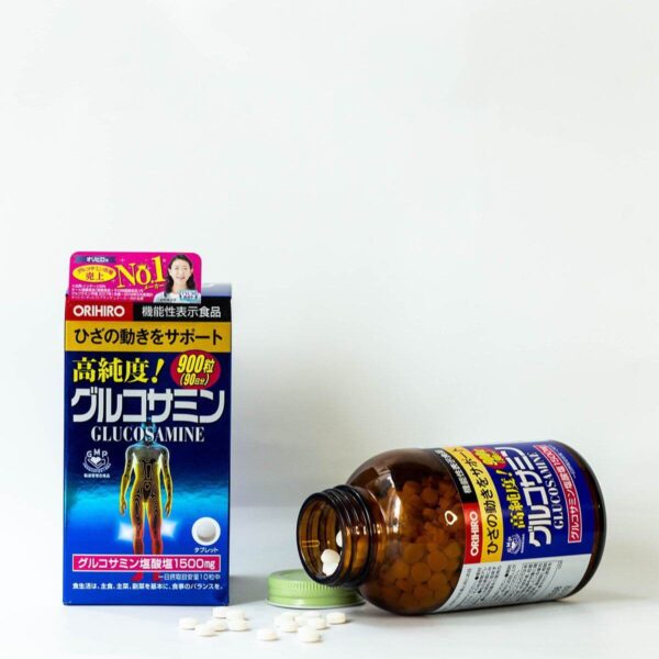 Viên uống xương khớp Glucosamine Orihiro Nhật 1500mg (900 viên)