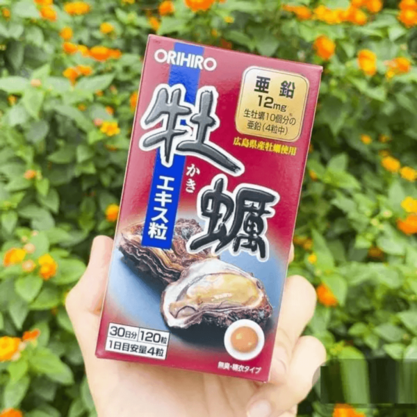 Viên uống Tinh Chất Hàu Tươi Orihiro 120 Viên Nhật Bản