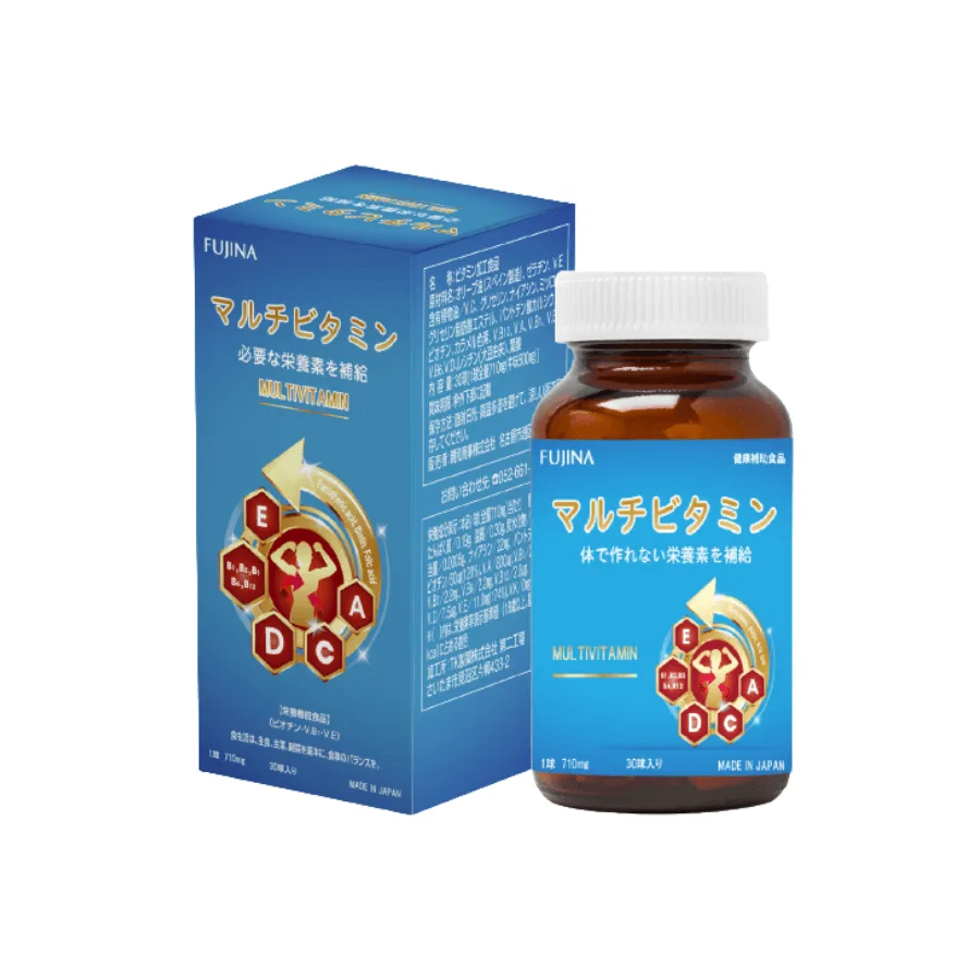 Viên bổ sung vitamin tổng hợp Multi Vitamin Fujina 60 viên