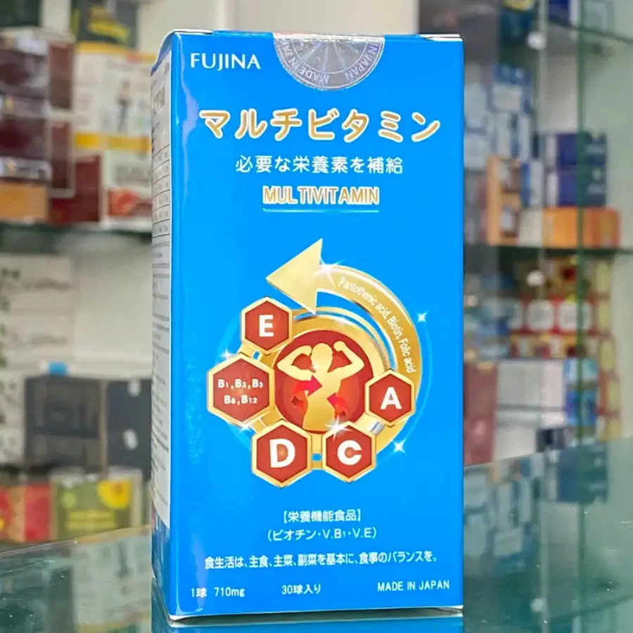 Viên bổ sung vitamin tổng hợp Multi Vitamin Fujina 60 viên - Ảnh 5