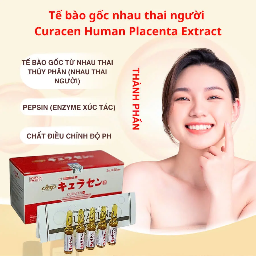 JBP- Tế bào gốc Curacen Human Placenta Extract(2mlx50) 7 JBP- Tế bào gốc Curacen Human Placenta Extract(2mlx50)