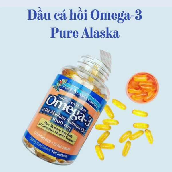 Dầu cá hồi Omega 3 Alaska