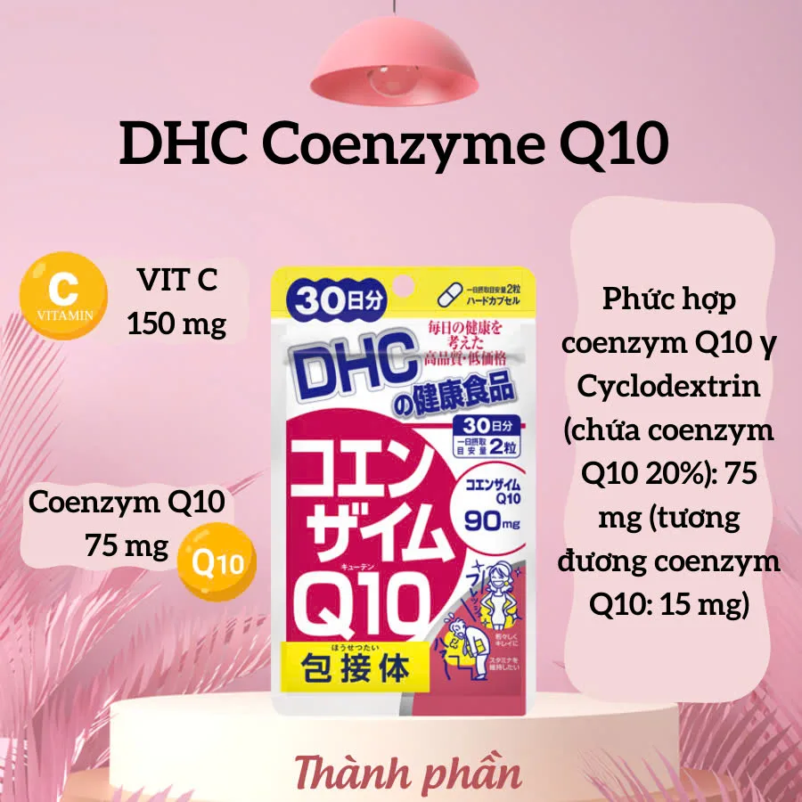 viên uống dhc coenzyme Q10