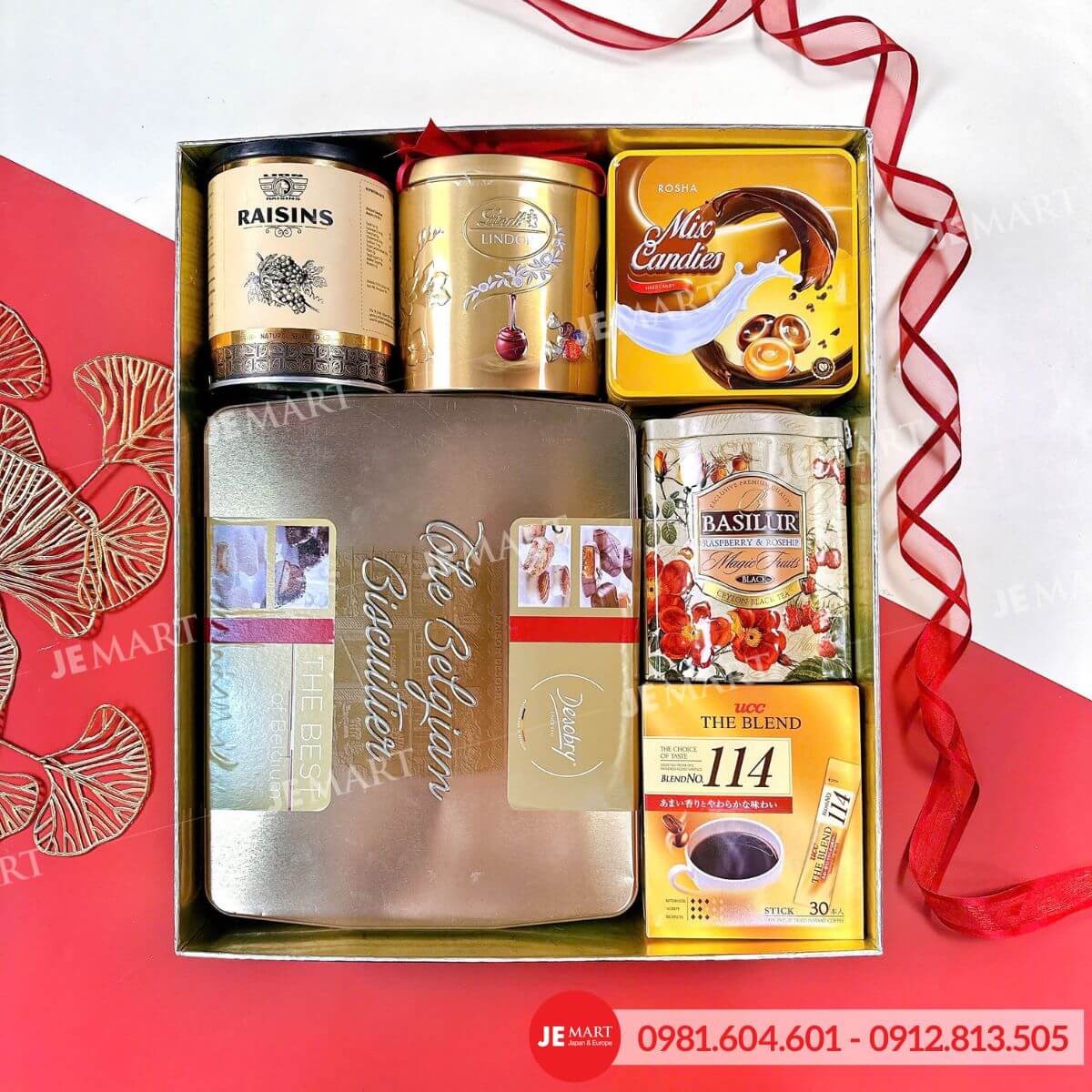Hộp quà tết 2026 HQ261305 1 mời quý khách ghé thăm jemart.com.vn để mua sản phẩm chính hãng