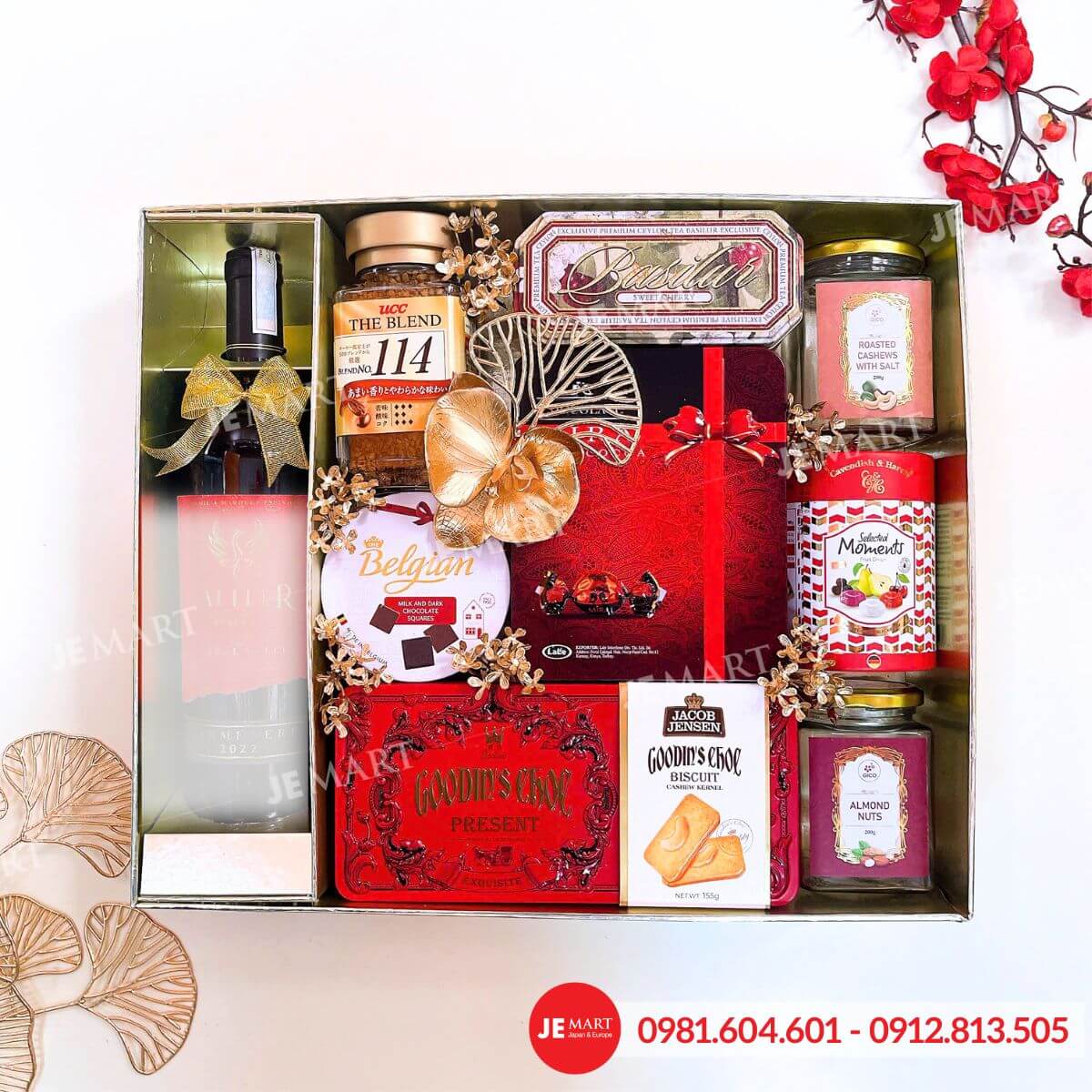 Hộp quà Tết 2026 HQ261290 1 mời quý khách ghé thăm jemart.com.vn để mua sản phẩm chính hãng