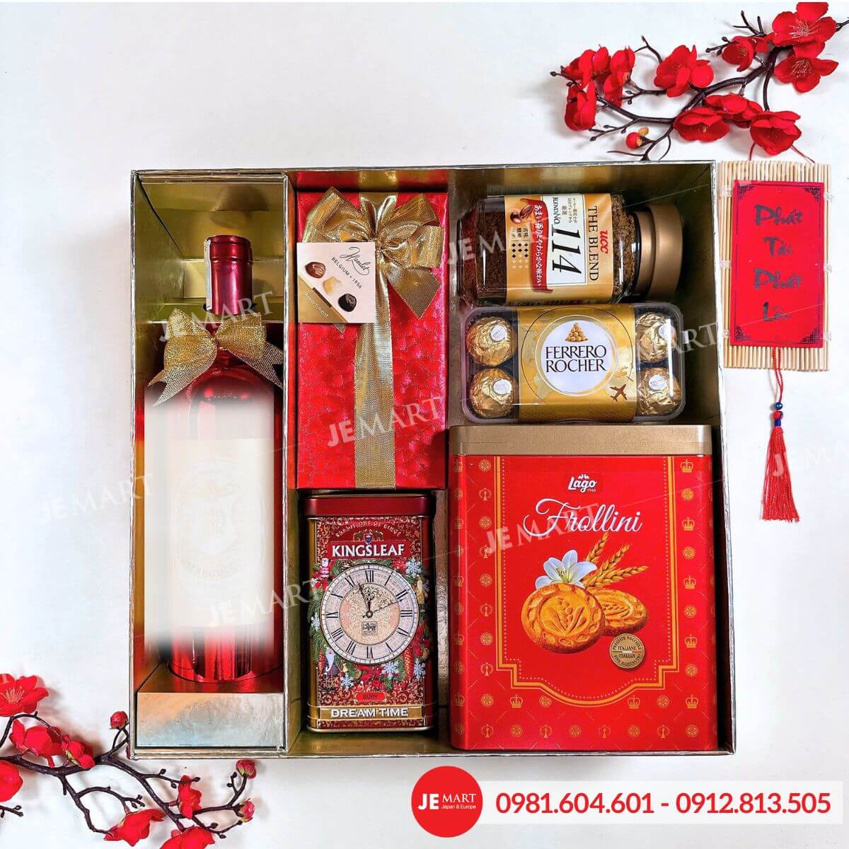 Hộp quà tết 2026 HQ261415 1 mời quý khách ghé thăm jemart.com.vn để mua sản phẩm chính hãng