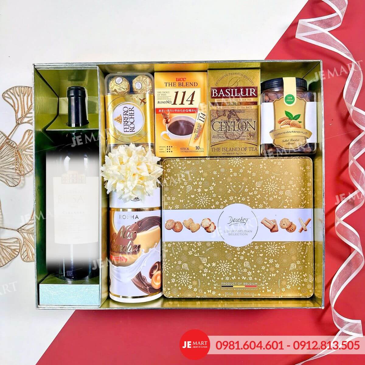 Hộp quà tết 2026 HQ261500 1 mời quý khách ghé thăm jemart.com.vn để mua sản phẩm chính hãng
