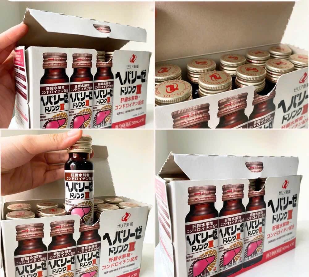 Nước uống bổ gan Hepalyse II Nhật Bản 3 Nước uống bổ gan Hepalyse II Nhật Bản - Ảnh 3