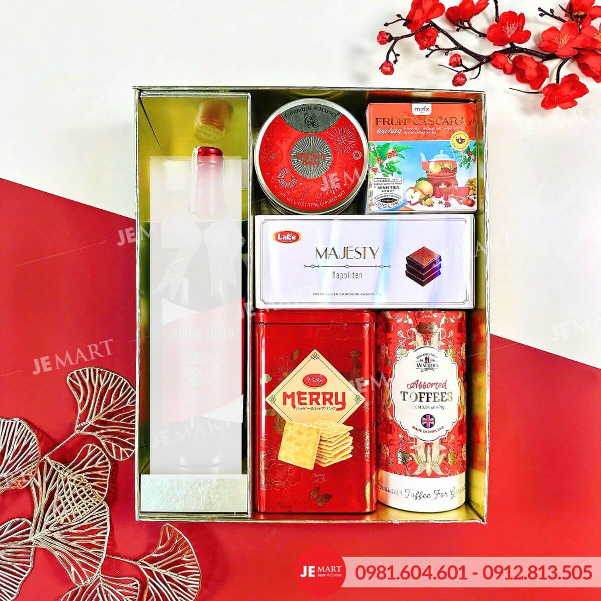 Hộp quà Tết 2026 HQ260608 1 mời quý khách ghé thăm jemart.com.vn để mua sản phẩm chính hãng