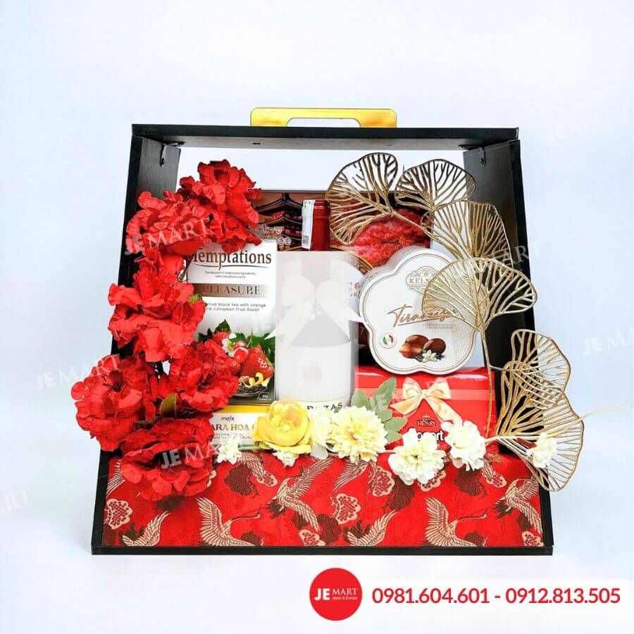 Giỏ quà Tết 2026 GQ261170 1 mời quý khách ghé thăm jemart.com.vn để mua sản phẩm chính hãng