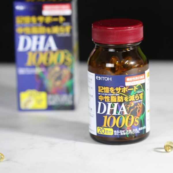 Viên uống bổ não DHA 1000mg ITOH Nhật Bản 8 mời quý khách ghé thăm jemart.com.vn để mua sản phẩm chính hãng