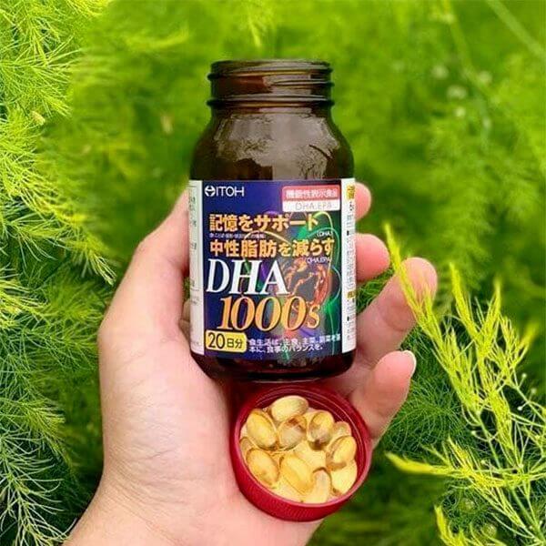 Viên uống bổ não DHA 1000mg ITOH Nhật Bản 5 Viên uống bổ não DHA 1000mg ITOH Nhật Bản - Ảnh 5
