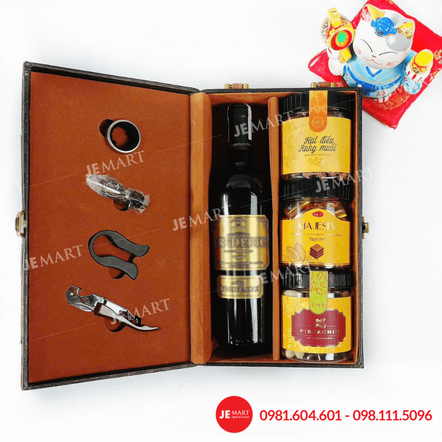 Hộp quà Tết 2026 HQ261013 1 Hộp quà Tết 2026 HQ261013