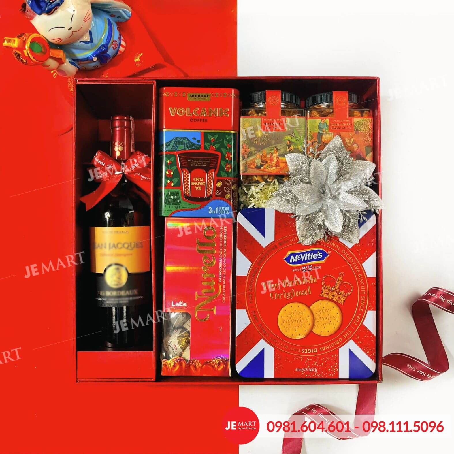 Hộp quà Tết 2026 HQ261119 1 Hộp quà Tết 2026 HQ261119