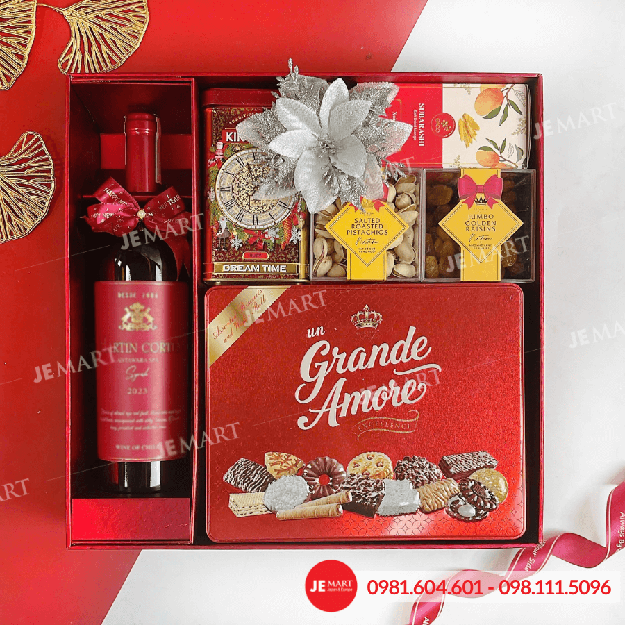 Hộp quà Tết 2026 HQ261134 1 Hộp quà Tết 2026 HQ261134