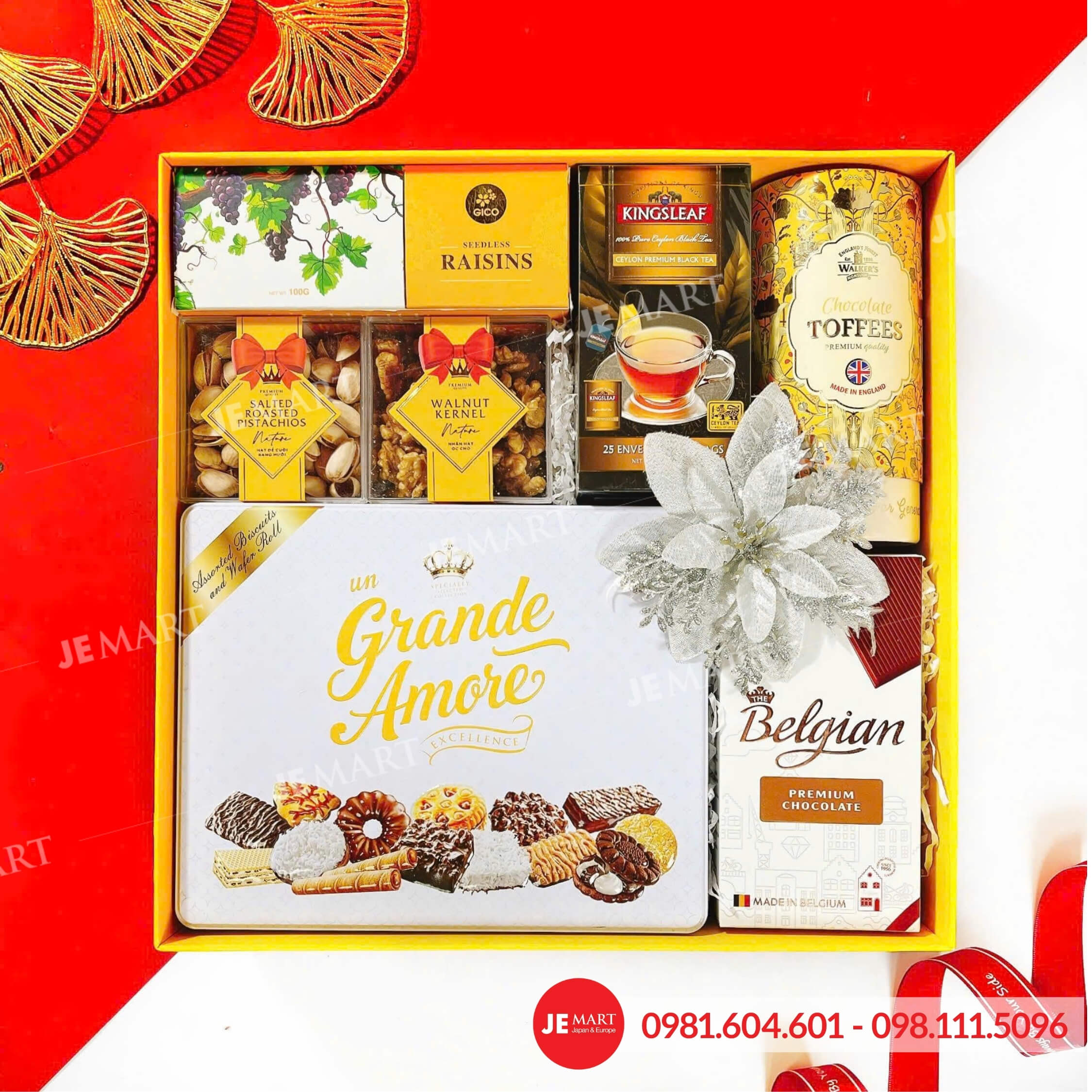 Hộp quà Tết 2026 HQ261163 1 Hộp quà Tết 2026 HQ261163