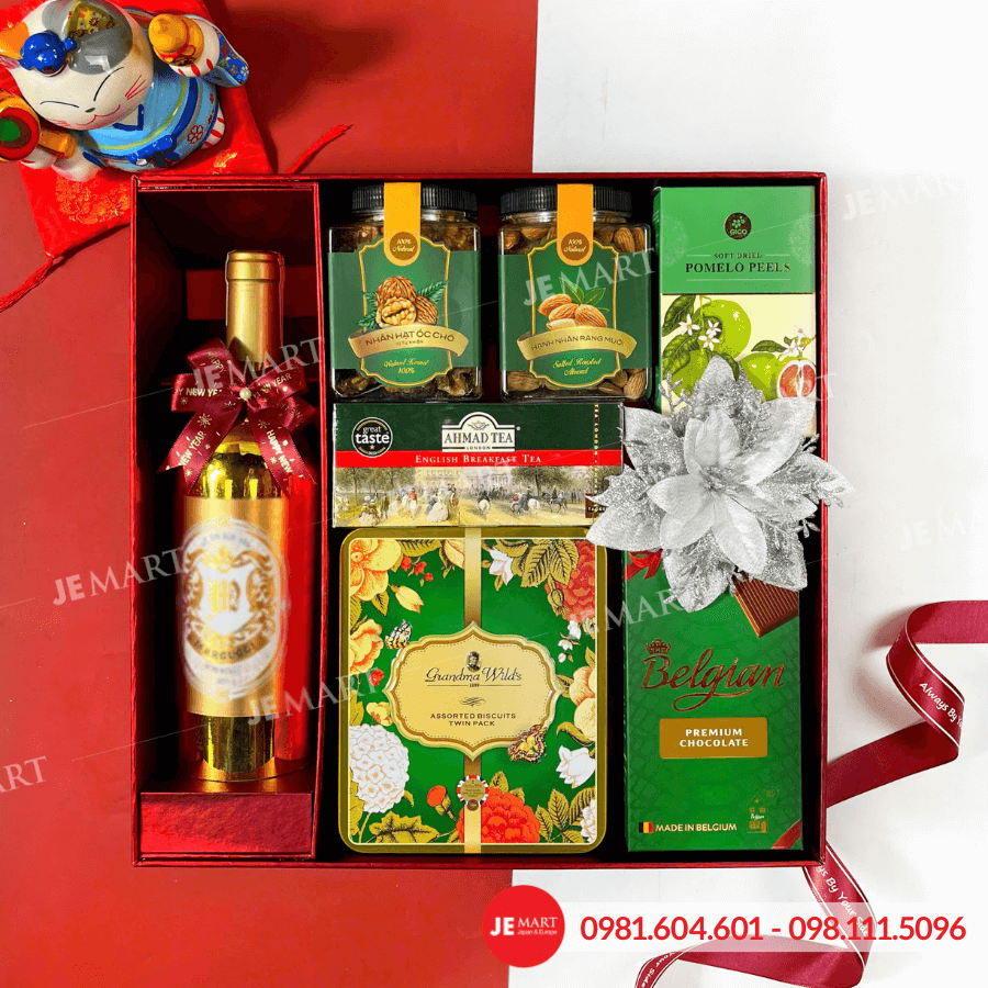 Hộp quà Tết 2026 HQ261164 1 Hộp quà Tết 2026 HQ261164