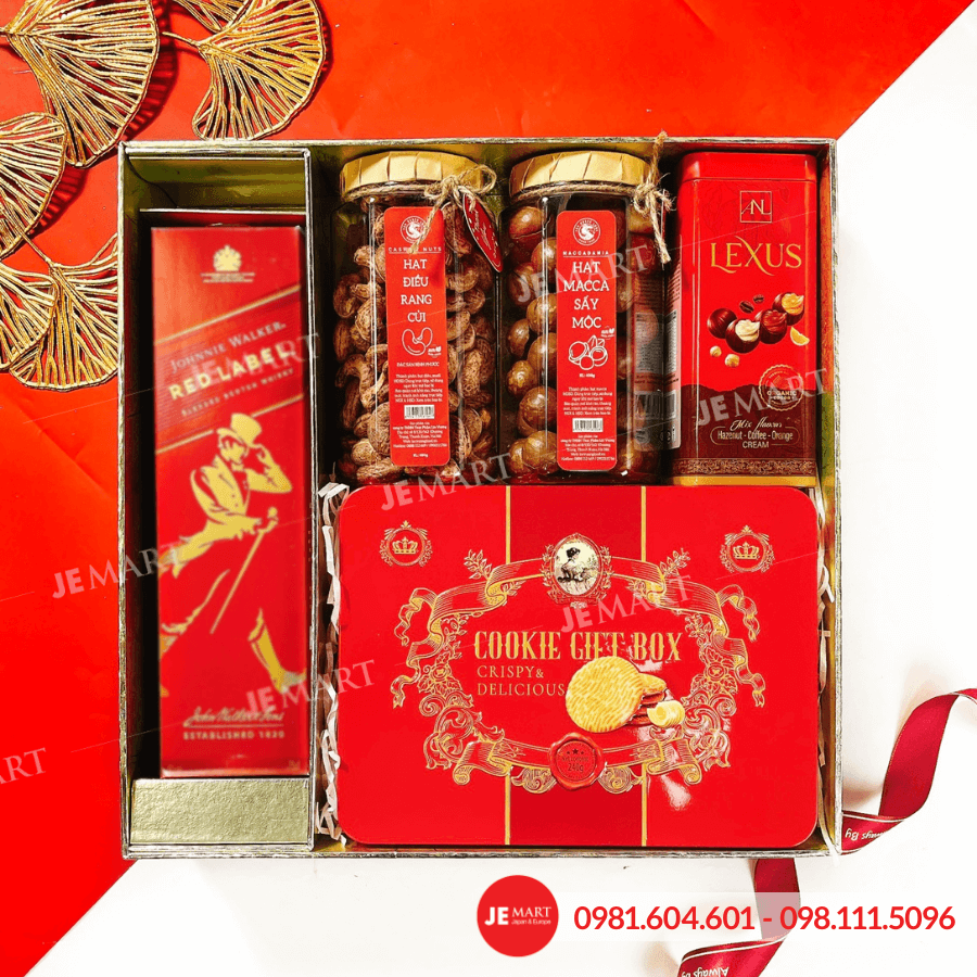 Hộp quà Tết 2026 HQ261183 1 Hộp quà Tết 2026 HQ261183