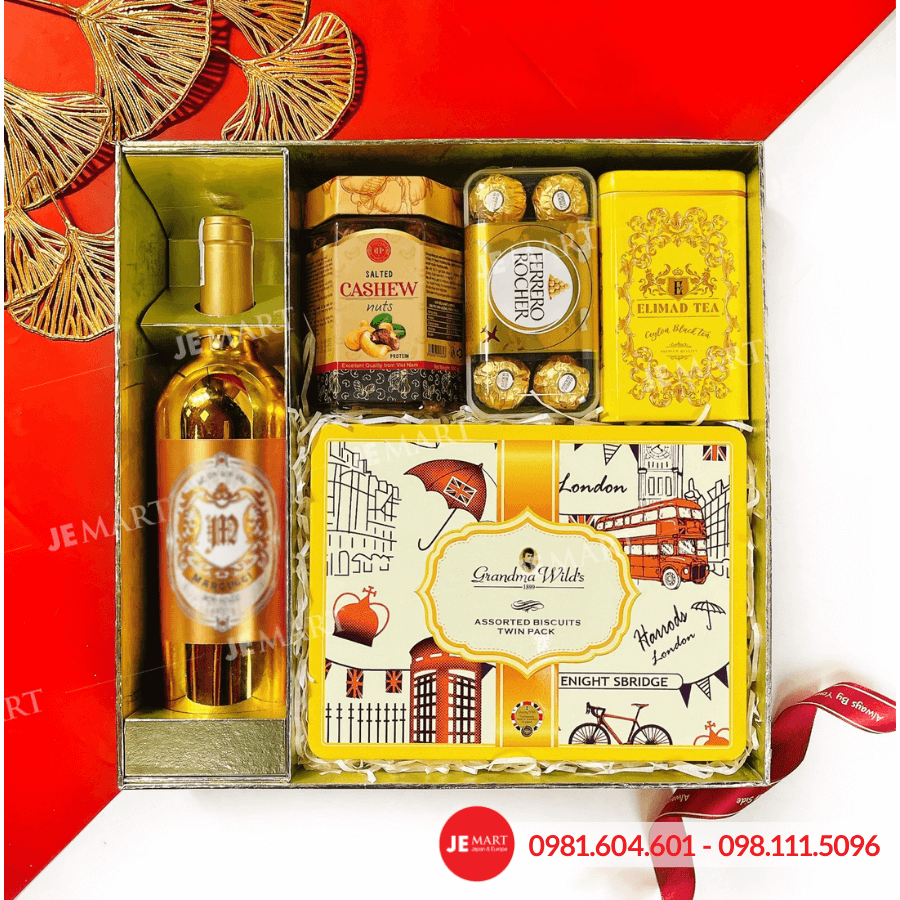 Hộp quà Tết 2026 HQ261198 1 Hộp quà Tết 2026 HQ261198