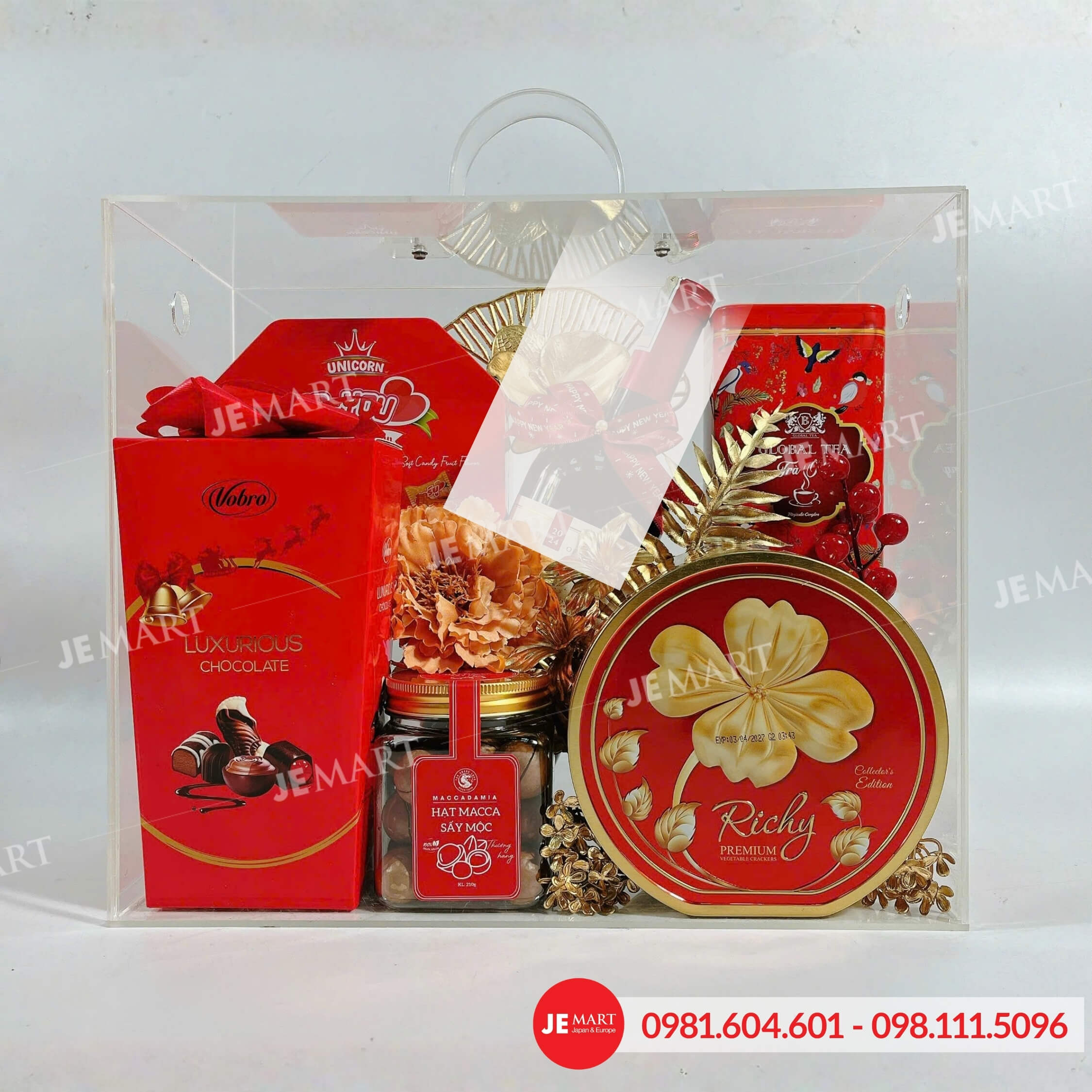 Hộp quà Tết 2026 HQ261223 1 Hộp quà Tết 2026 HQ261223