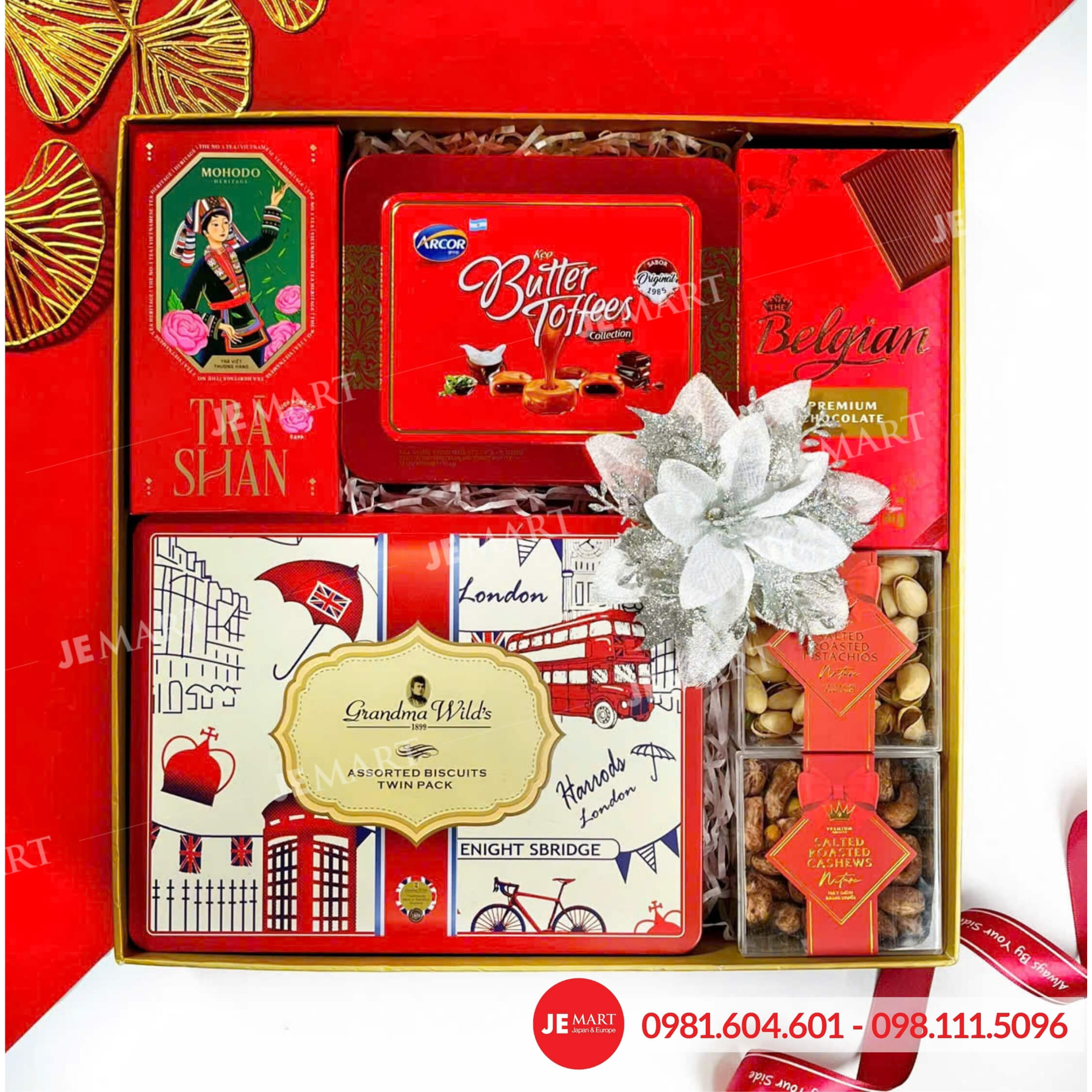 Hộp quà Tết 2026 HQ261223 1 Hộp quà Tết 2026 HQ261223