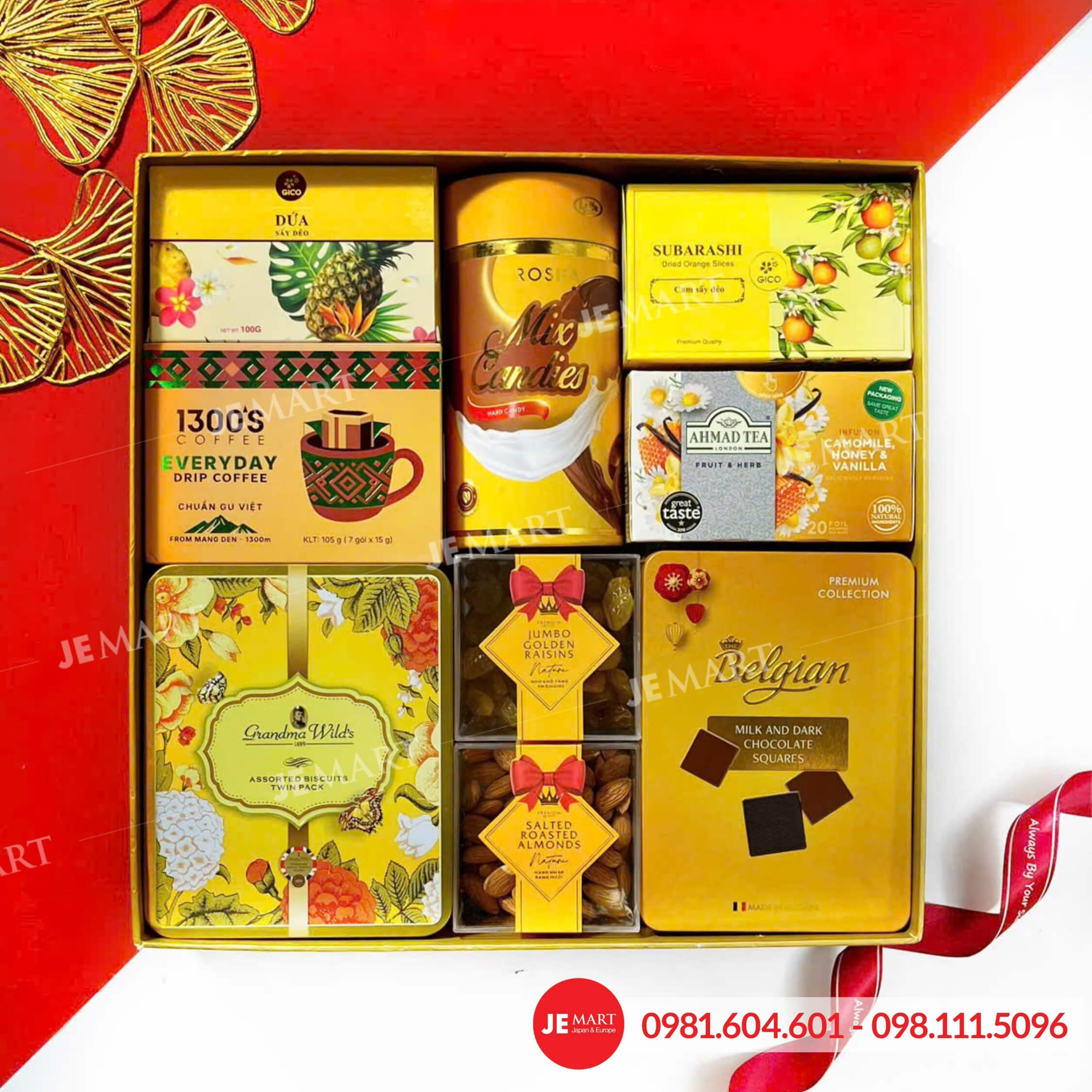 Hộp quà Tết 2026 HQ261263 1 Hộp quà Tết 2026 HQ261263