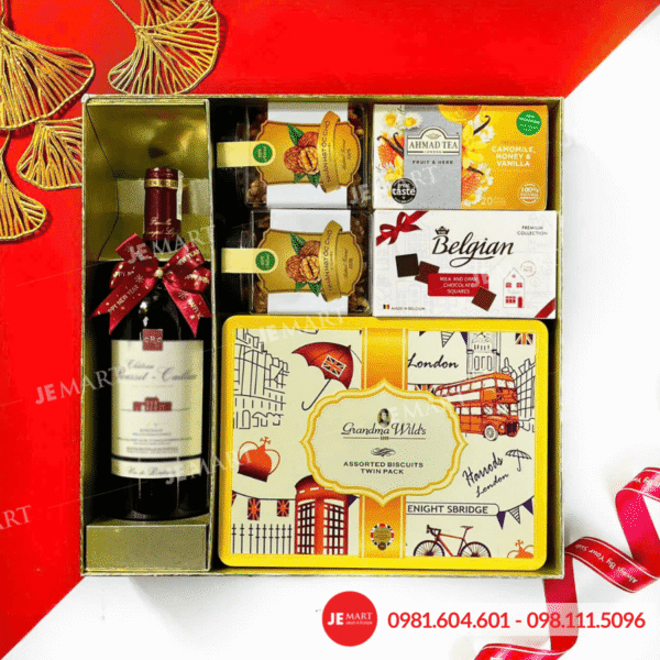 Hộp quà Tết 2026 HQ261294