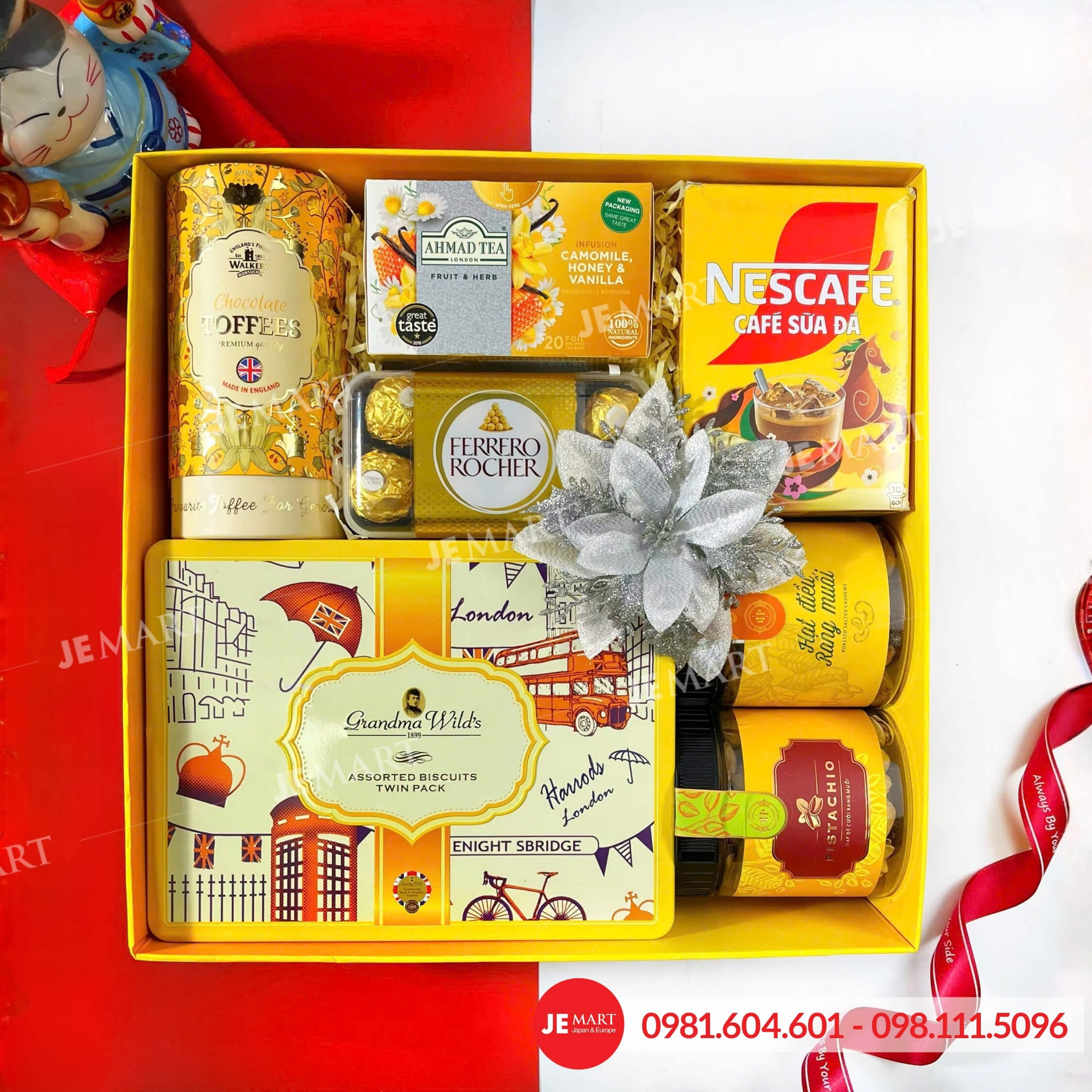 Hộp quà Tết 2026 HQ261313 1 Hộp quà Tết 2026 HQ261313