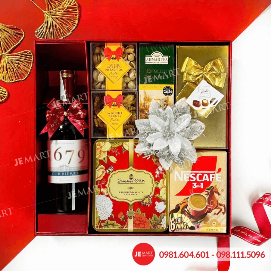 Hộp quà Tết 2026 HQ261359 1 Hộp quà Tết 2026 HQ261359