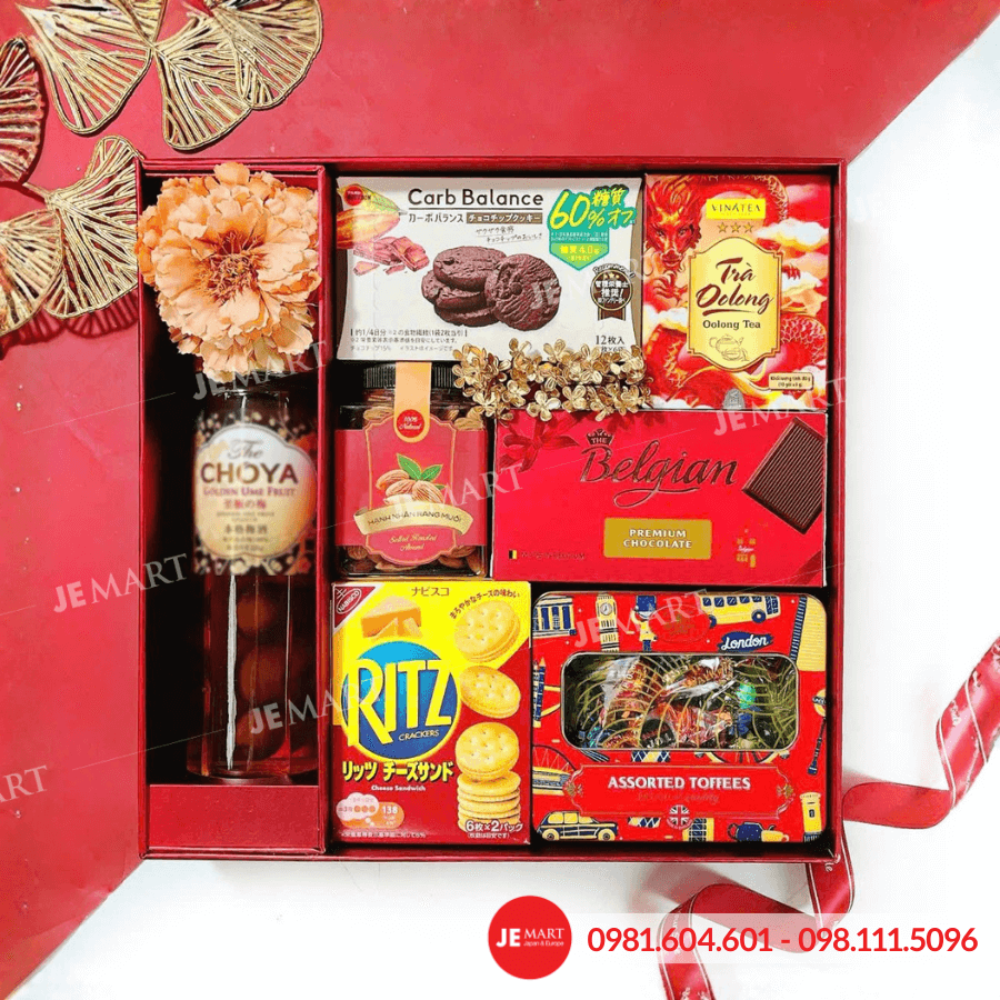 Hộp quà Tết 2026 HQ261383 1 Hộp quà Tết 2026 HQ261383