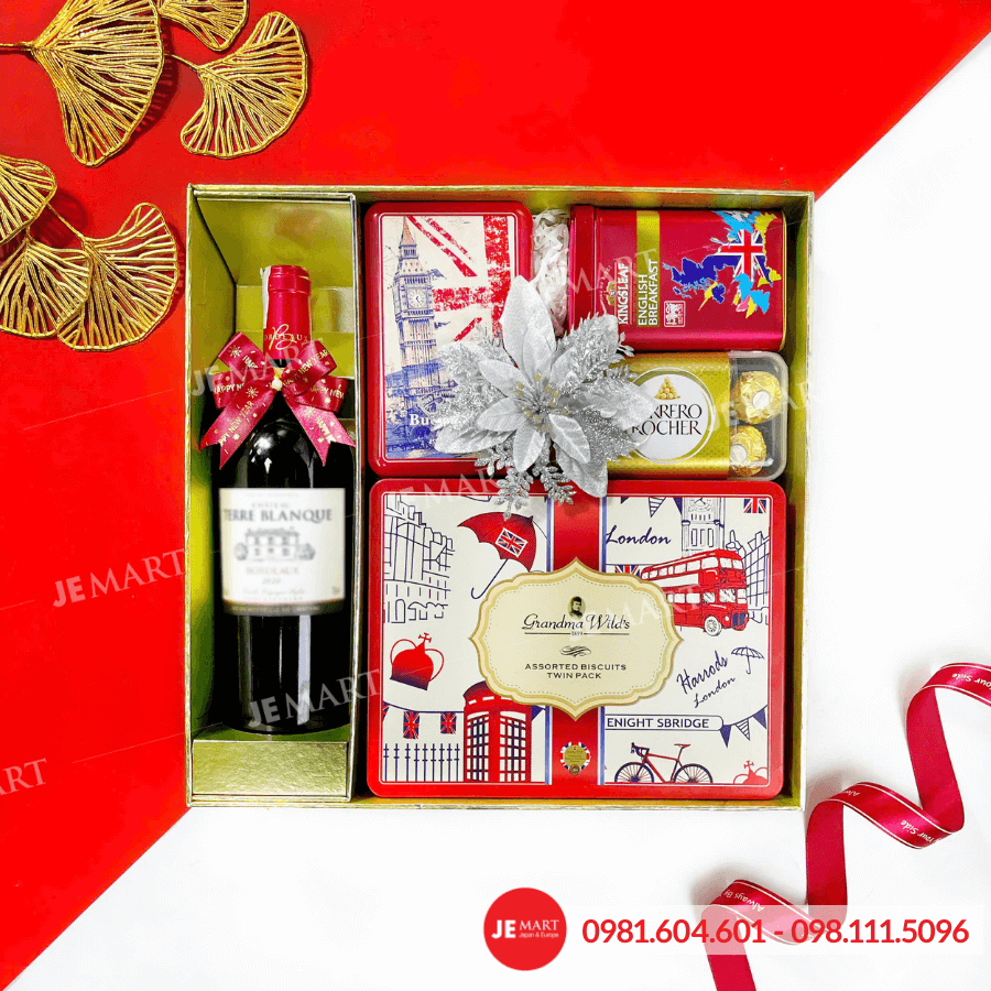 Hộp quà Tết 2026 HQ261394 1 Hộp quà Tết 2026 HQ261394