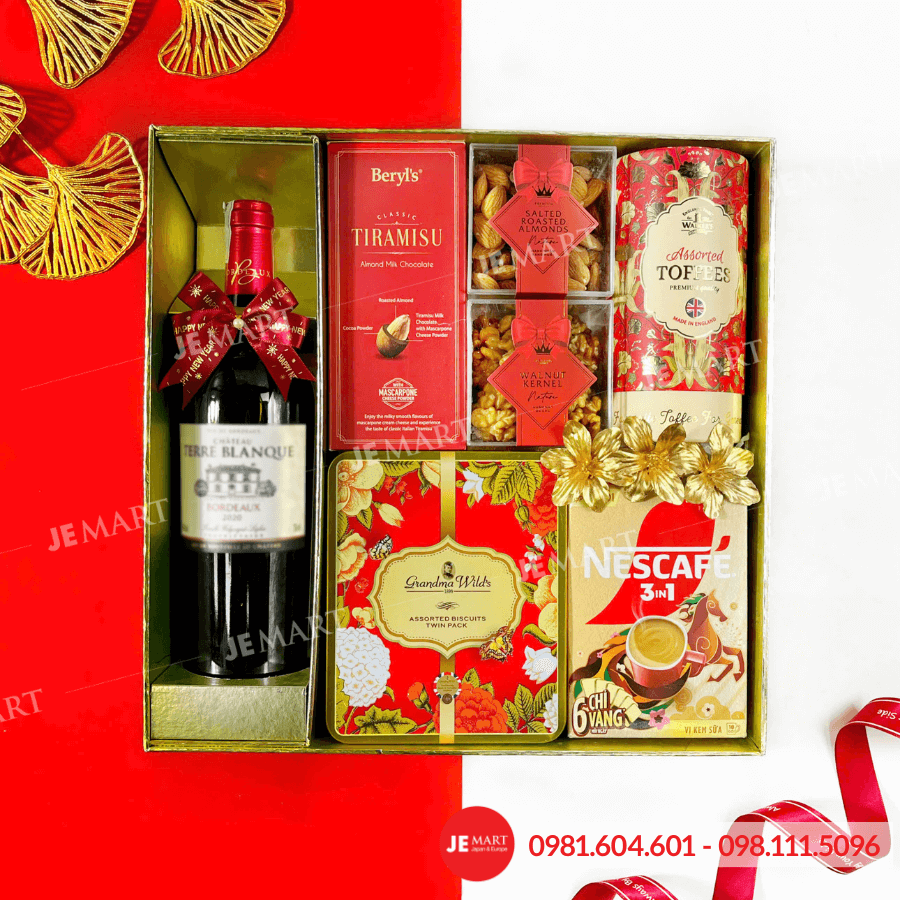 Hộp quà Tết 2026 HQ261409 1 Hộp quà Tết 2026 HQ261409