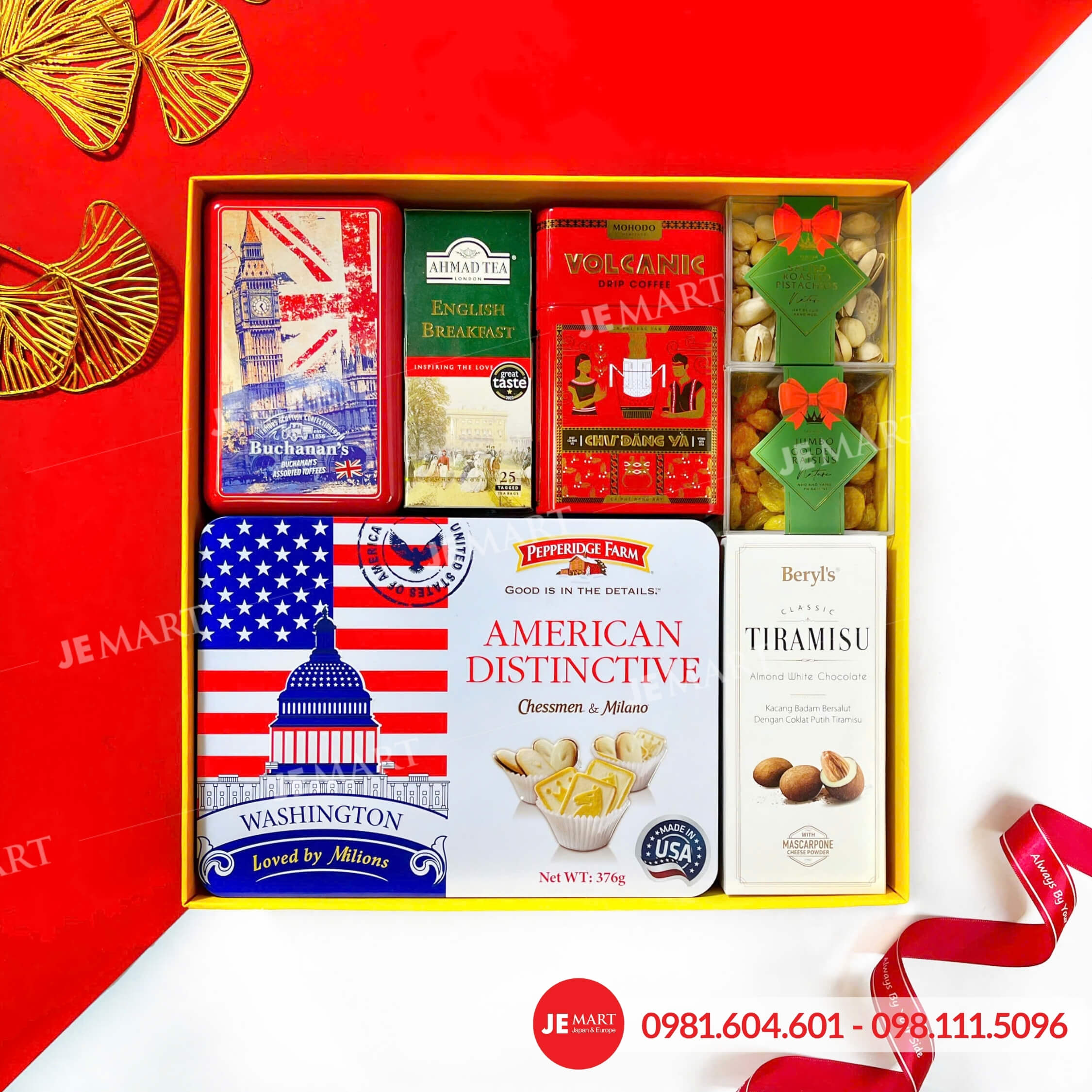 Hộp quà Tết 2026 HQ261468 1 Hộp quà Tết 2026 HQ261468